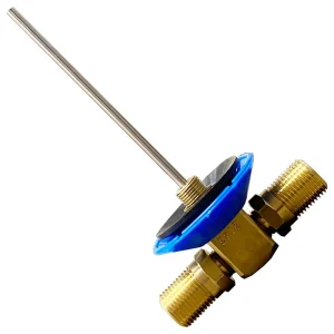 BRASS THRU-TEE ASSY, 3.50″ (31316-03) (MER-31317-03-US)