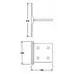 CLIP, CROSSMEMBER – ALUMINUM TEE