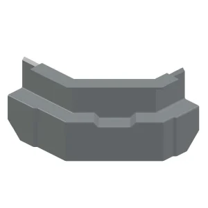 CORNER CAP, CURBSIDE (R/H) BEVELED