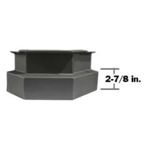 CORNER CAP, ROADSIDE – BEVELED