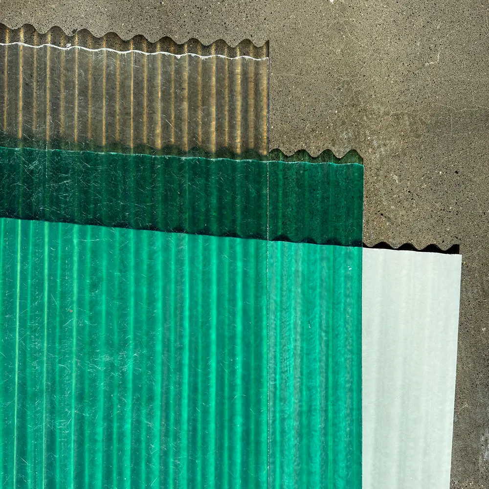 Corrugated Fiberglass Panel for Rox-Sol Gard Canopy