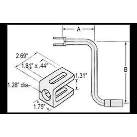 CRANKHANDLE, 15″ VERTICAL