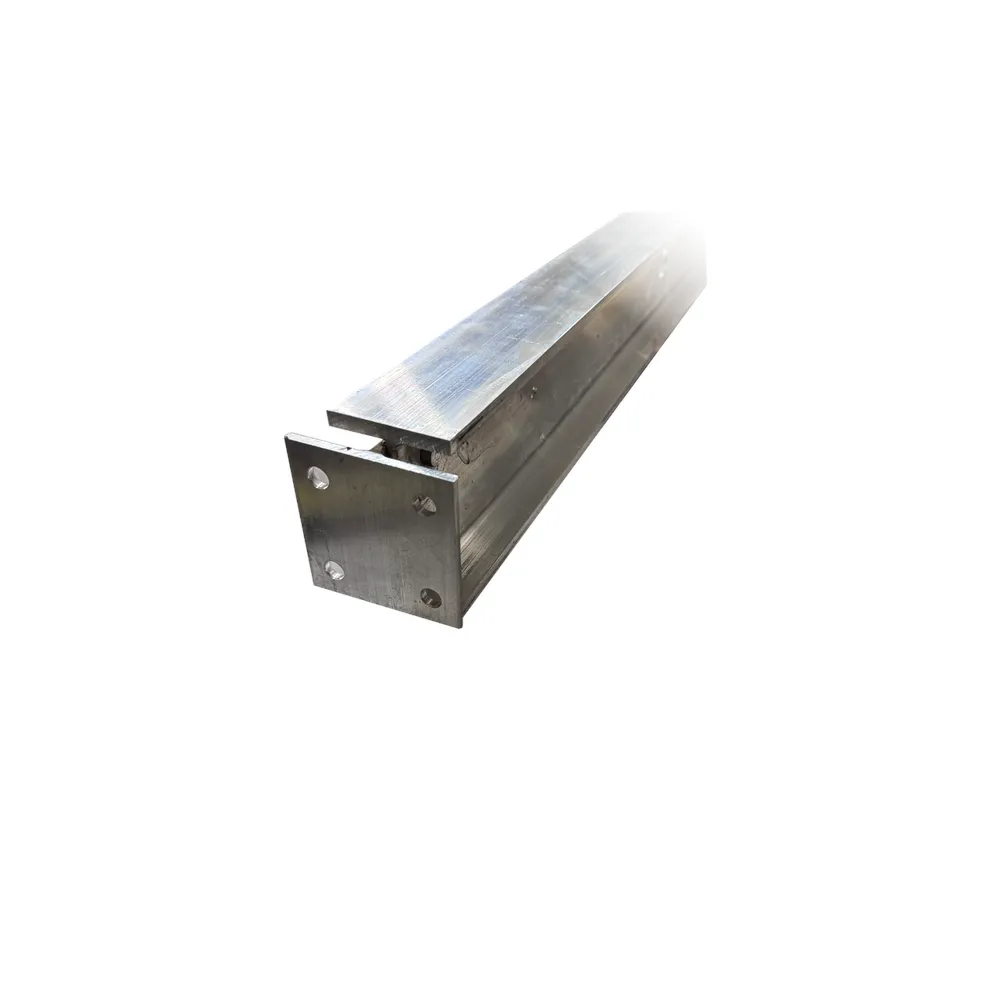 CROSSMEMBER, ALUMINUM w/CLIPS, 4″x101.75