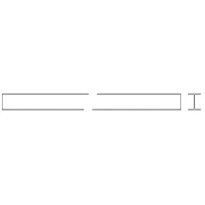 CROSSMEMBER STEEL 3″ (26#)