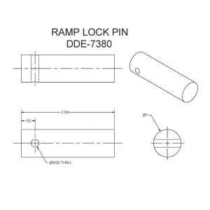 DDE-7380 – Ramp Lock Pin