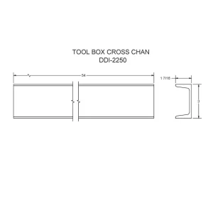 DDI-2250 – Tool Box Cross Channel