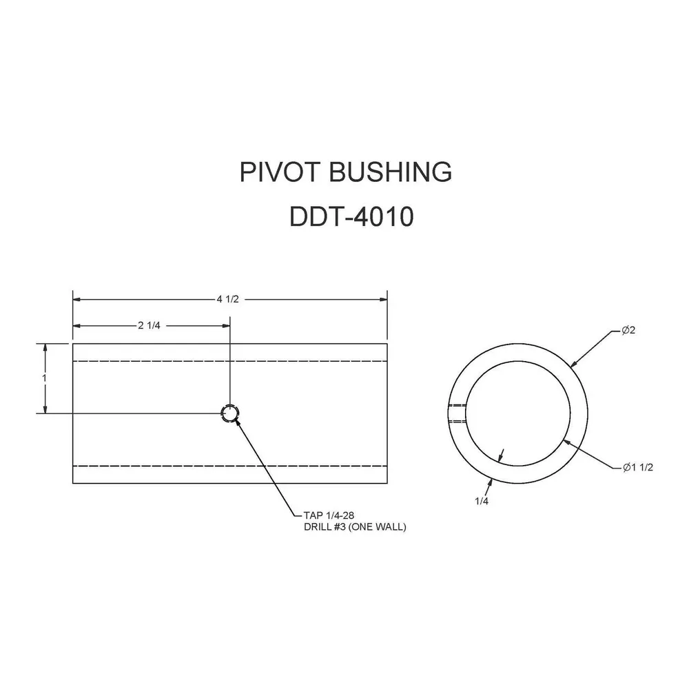 DDT-4010 – Pivot Bushing