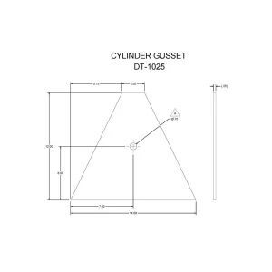 DT-1025 – Cylinder Gusset