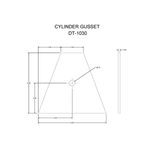 DT-1030 – Cylinder Gusset