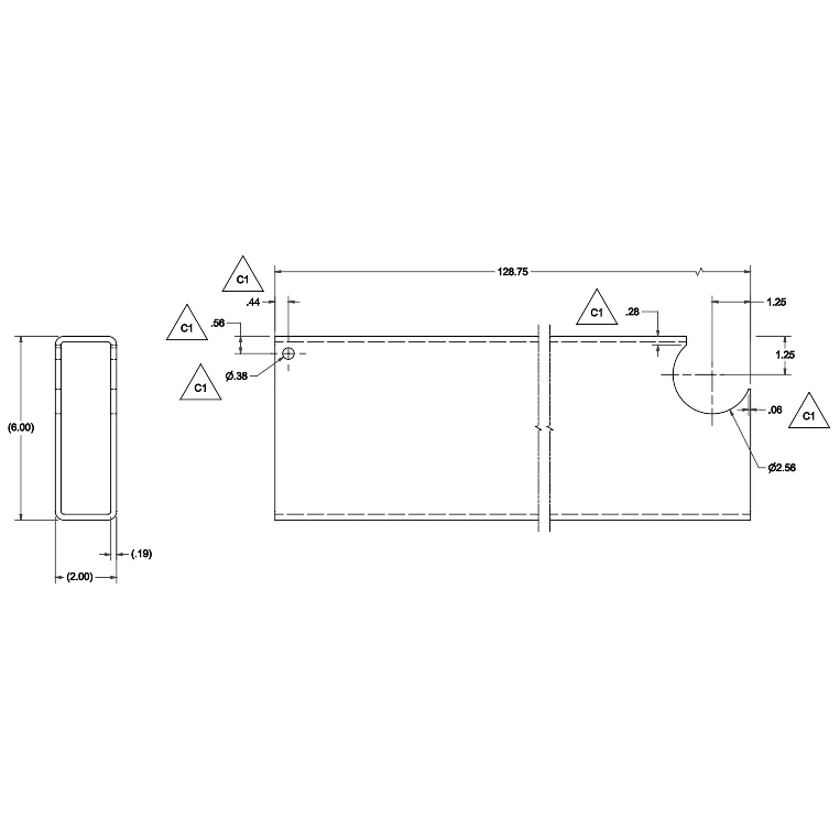 DT-7200 – Main Frame Side Tube