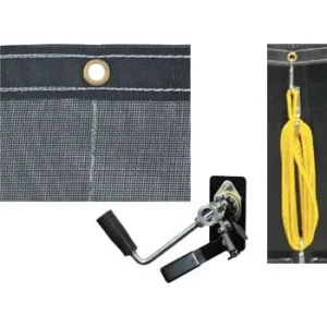 Dump Tarp Complete Kit – 6′ x 14′ Mesh