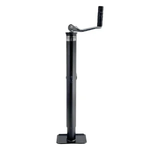 Dutton- Lainson Tall Trailer Dropfoot Jack 2,000 lb Capacity Top Wind Weld On Swivel Mount
