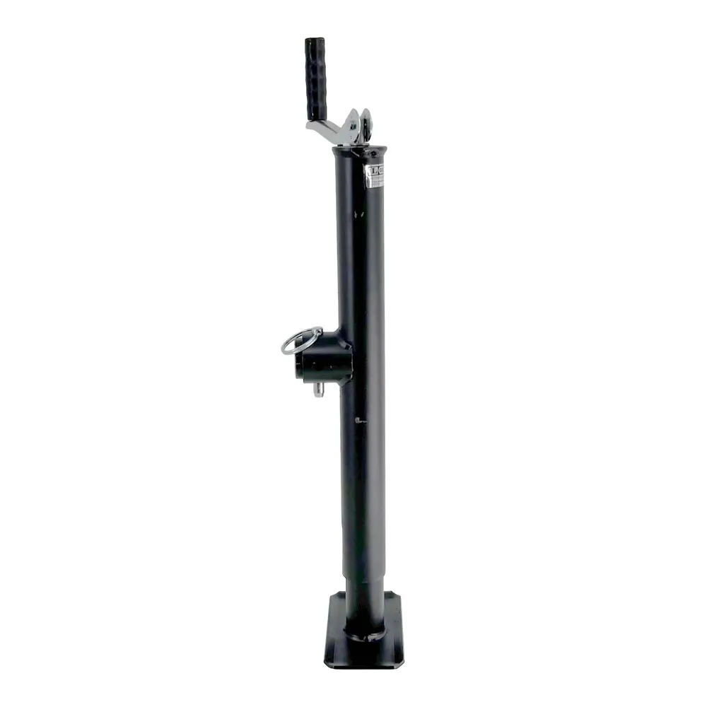 Dutton- Lainson Tall Trailer Dropfoot Jack 2,000 lb Capacity Top Wind Weld On Swivel Mount