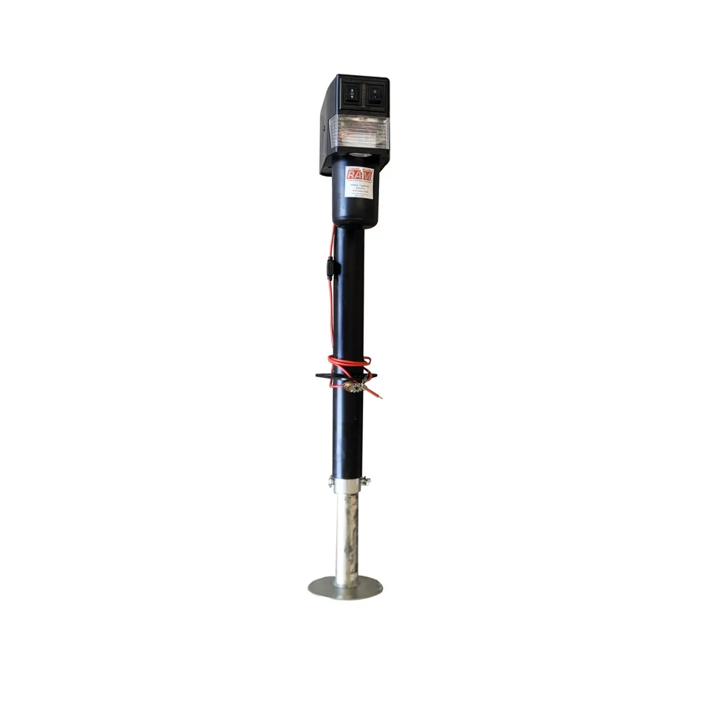 Electric Tongue Jack with Adjustable Dropleg