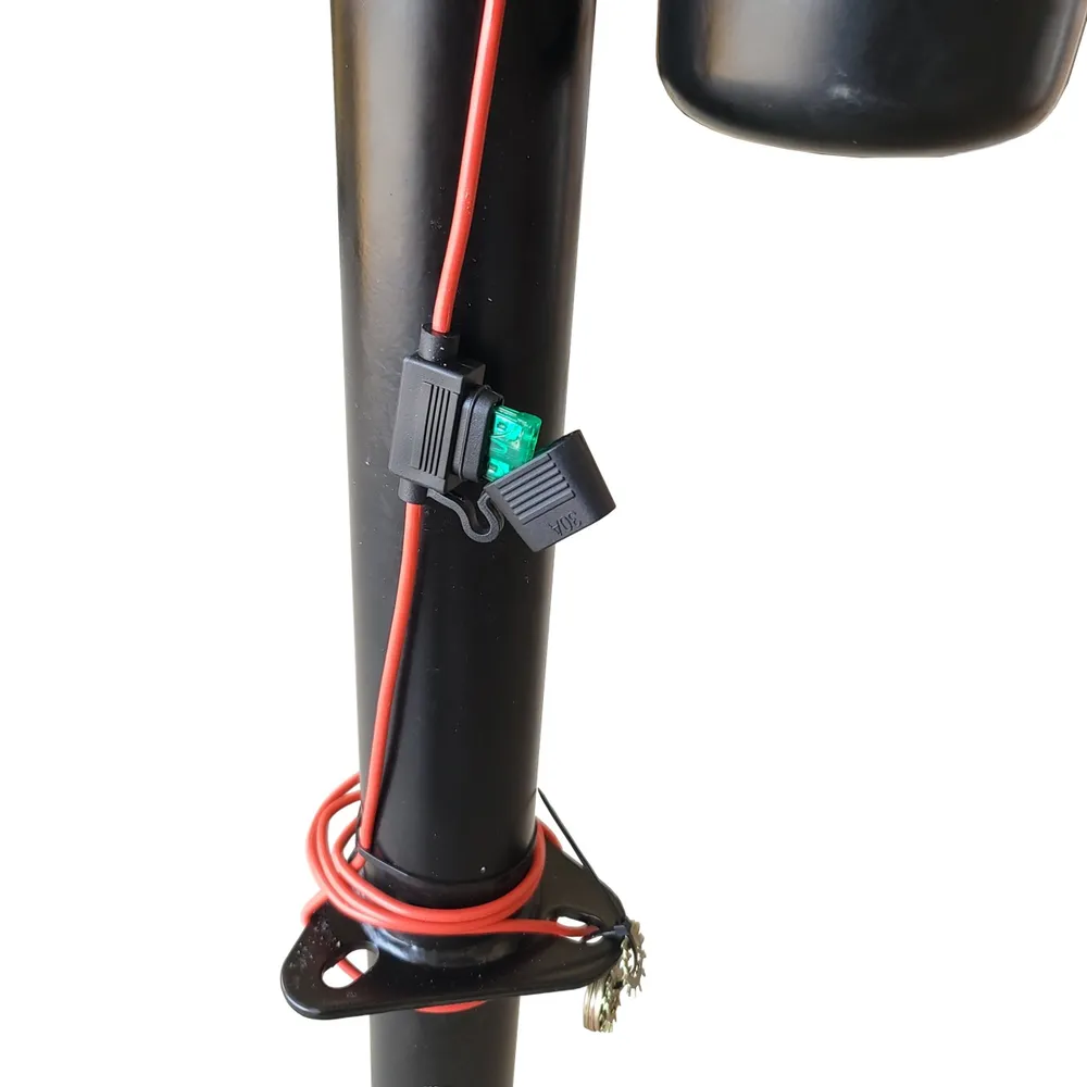 Electric Tongue Jack with Adjustable Dropleg