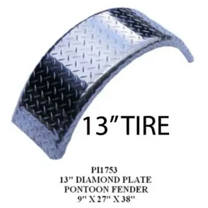 FENDER ALUMINUM SINGLE 13″ TIRE -PI1753