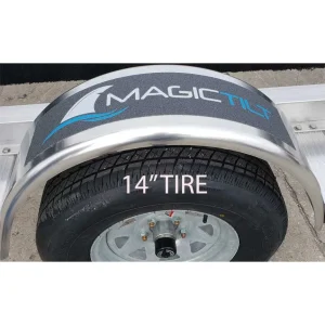 FENDER ALUMINUM SMOOTH SGL 14″ TIRE PI1805-S