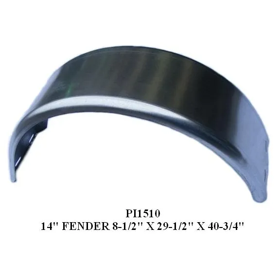 FENDER GALV (PAIR) SINGLE 14″ TIRE PI1510P