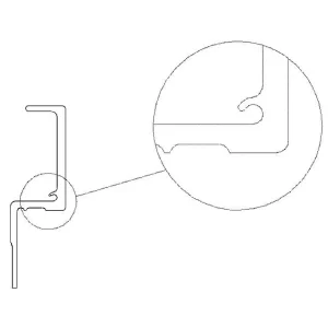 FRONT UPPER RAIL