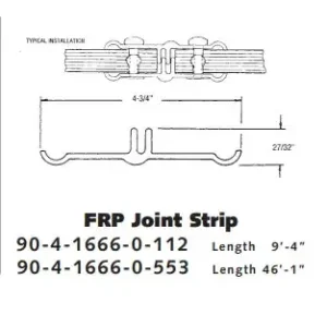 FRP JOINT STRIP 47′ LONG