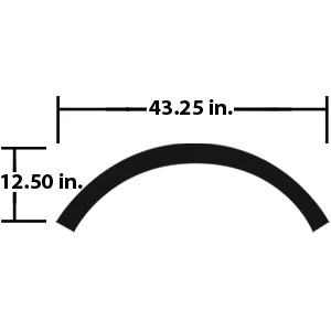 FRUE ALUM FENDER SINGLE AXLE