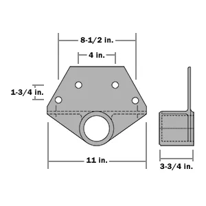 FRUEHAUF DUMP HINGE