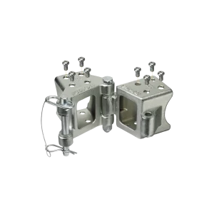 FULTON Fold-Away Bolt-On Hinge Kit, 3″ x 3″ Trailer Beam, Zinc Finish, Rating 5,000 lbs. #HDPB330301