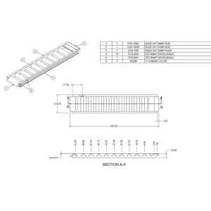 FURAMP00653 – Slide Out Ramp 00/65/3