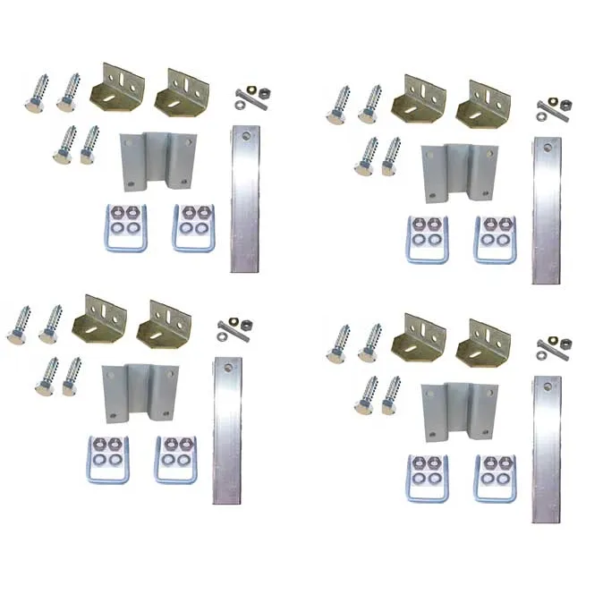GALV BUNK ASSY BRACKETS SET (4) 606-4000
