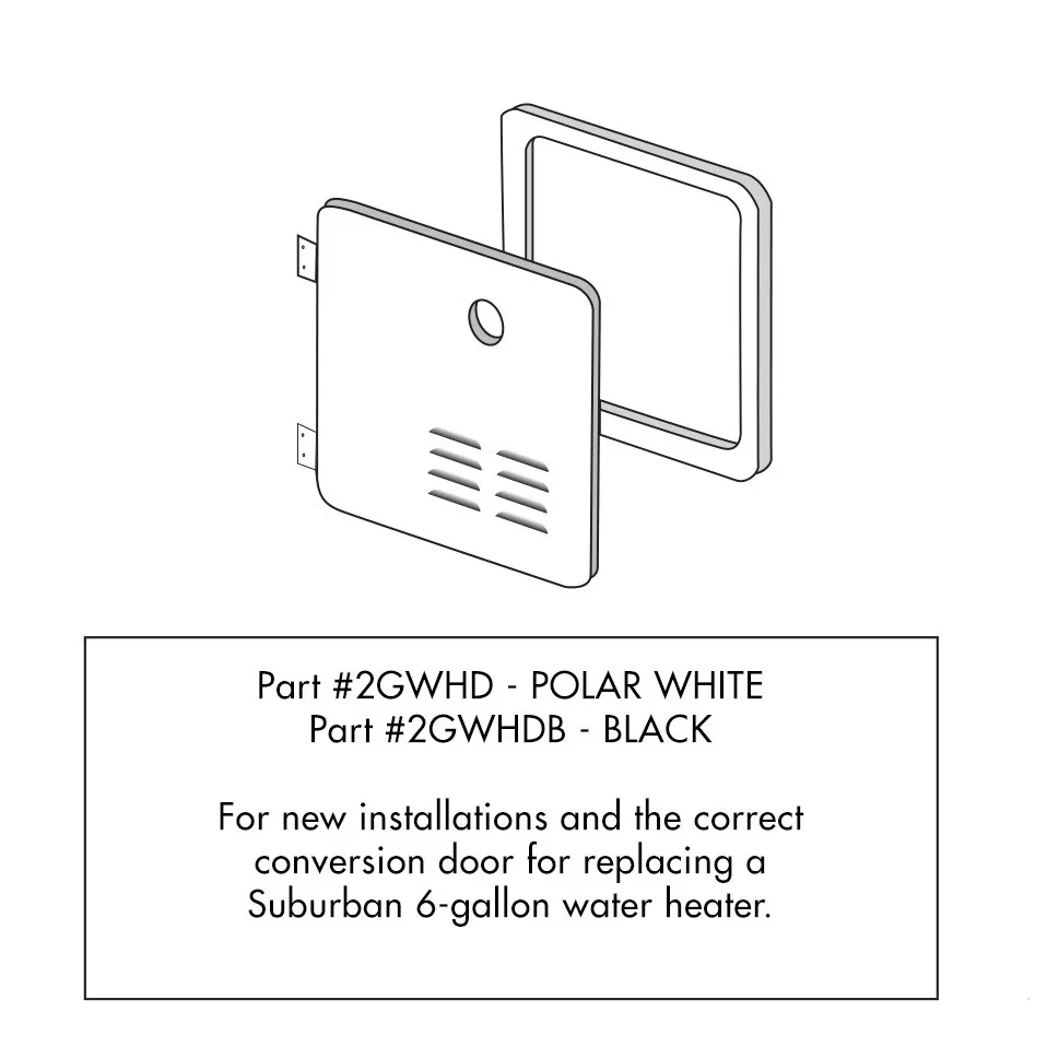 Girard Door Kits for GSWH-2 Water Heaters