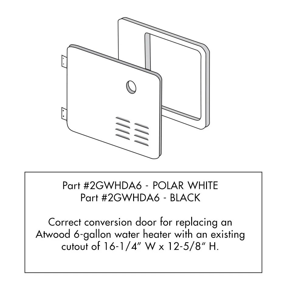 Girard Door Kits for GSWH-2 Water Heaters