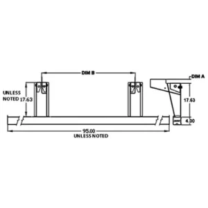 GREAT DANE RIG ASSY “P” BOLT-ON 1.63