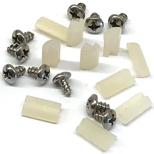 Hall-Mark Hinge Stops & Screws (Pkg of 10)