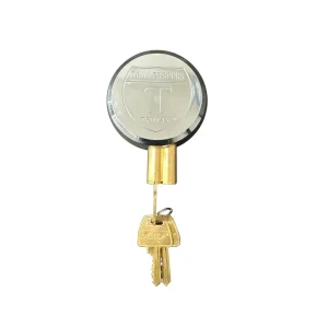 Hidden Shackle Padlock – Hockey Puck Lock