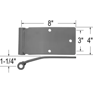 HINGE, STEEL 3-HOLE (FRU-DCF8423-1)