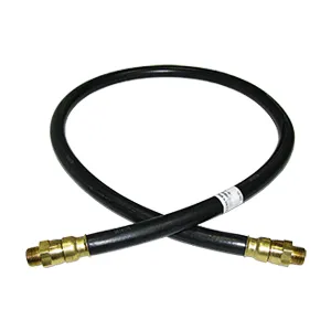 HOSE, 48″,3/8″HOSE, 3/8″ENDS, DBL SWIVEL