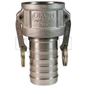 HOSE SHANK 1.25 F CAM X M NPT (DIX-125-C-SS)