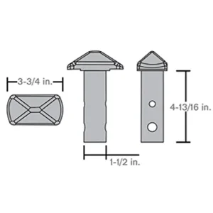 HOUSING, TWIST LOCK (21-25)