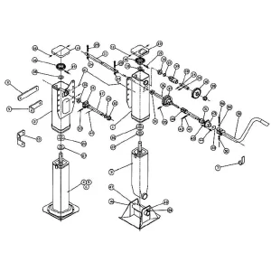 JOST OUTPUT SHAFT