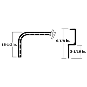 KENTUCKY NOSE RAIL 102″