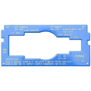 KING PIN TEST GAUGE