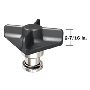 KINGPIN, CRUCIFORM, LO-PRO, 3/8″ PLATE (KNG-PIN-LOW-X-38)