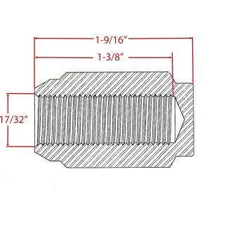 Kodiak Trailer Wheel Lug Nut – Stainless Steel – 1/2″ #ALN-1375-SS