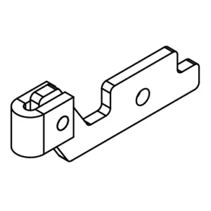 LATCH ASSEMBLY, SAFETY w/MOUNTING BRKT