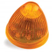 LED HI CT MARKER LIGHT YELLOW 2″ BEEHIVE