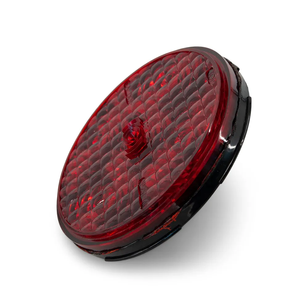 LED Red Submersible Trailer Tail Light 4″ Round Recessed Mount
