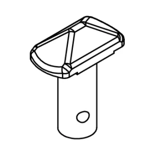 LEFT HAND TWIST LOCK PIN – TRAILMOBILE