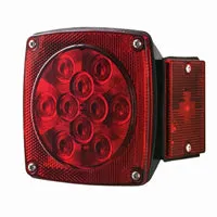 LT04-100 – Stop/Turn/Tail Light Only – Square LED – Right Hand – Red
