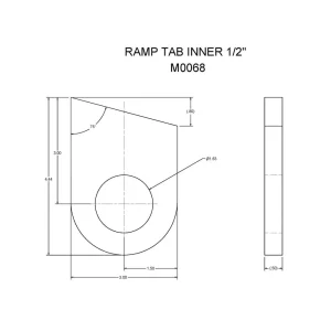 M0068 – Ramp Tab Inner 1/2″