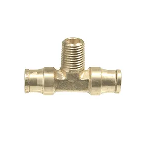 MALE BRANCH TEE PUSH 1/2″ TUBE, 3/8″ TRD